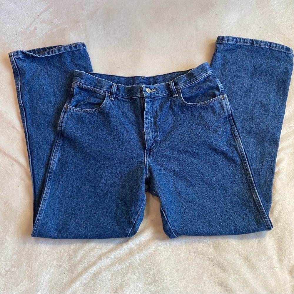 Vintage Wrangler High Rise Straight Leg Jeans - Picture 3 of 11